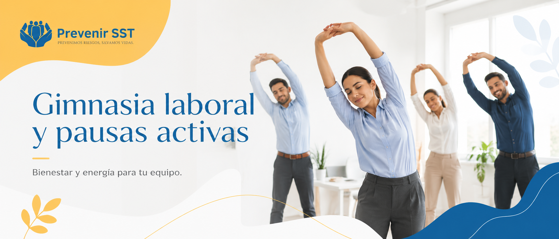 Gimnasia laboral y pausas activas para empresas